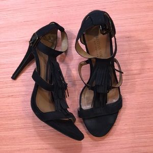 Adorable Heels with adjustable buckle on heel